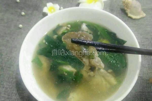 带鱼菠菜羹