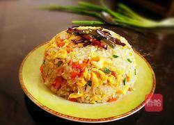 葱油胡萝卜炒饭的做法图解15