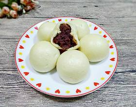 大馅豆沙包[图]