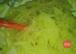 凉拌酸甜木瓜丝的做法图解3