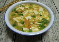 鸡蛋火腿豆腐汤