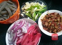 泡菜炒魔芋的做法图解3