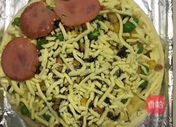 什锦土豆披萨(简易烤箱版)的做法图解8