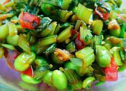 雪菜酱毛豆的做法图解5