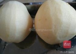 冰糖雪梨红樱桃的做法图解2