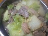 冬瓜白菜炖鸭肉的做法[图]
