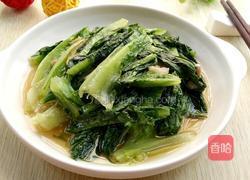 蒜香油麦菜的做法图解5
