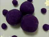 宝宝辅食奶香紫薯球的做法[图]