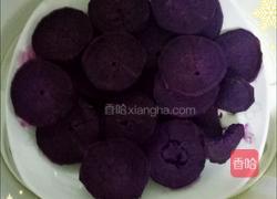 宝宝辅食奶香紫薯球的做法图解2
