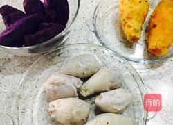 手工椰浆芋圆的做法图解2