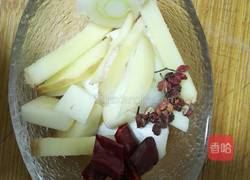 蒜苗炒香干的做法图解2