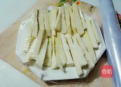 白心番薯条（微波炉）的做法图解3