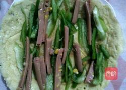 青椒火腿卷饼的做法图解4