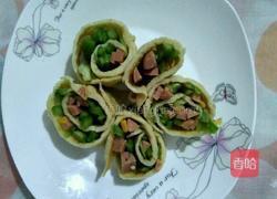 青椒火腿卷饼的做法图解5