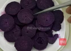 宝宝辅食紫薯糕的做法图解2