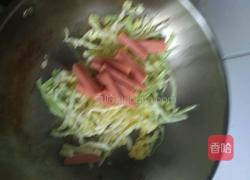 家常炒面的做法图解5