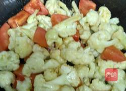 蚝油蕃茄菜花的做法图解8