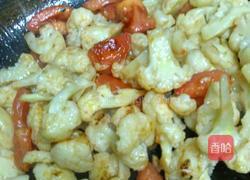 蚝油蕃茄菜花的做法图解9