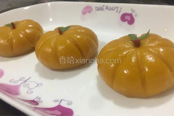 蒸南瓜饼
