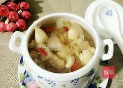 雪梨冰糖银耳羹的做法图解10