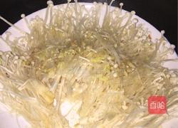 芥末金针菇的做法图解3
