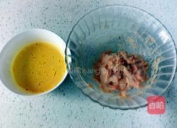 胡萝卜肉馅的鸡蛋卷的做法图解3