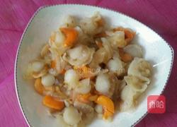 彩椒炒扇贝肉的做法图解2