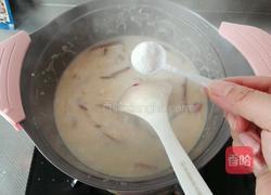 虾球双菇奶油浓汤的做法图解9