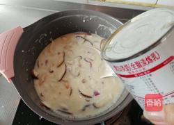 虾球双菇奶油浓汤的做法图解11