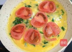 菠菜番茄煎蛋饼的做法图解7