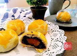 蛋黄酥(半猪油，半黄油版)的做法图解24