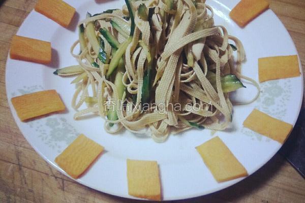 椒麻黄瓜豆片
