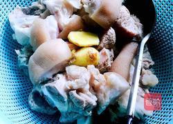 黄豆猪蹄汤的做法图解4