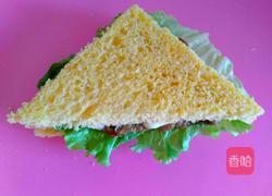 黑胡椒肉排三明治的做法图解12