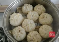 荸荠虾仁猪肉包子的做法图解17