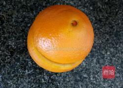 香橙牛奶羹的做法图解2