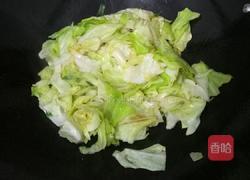 醋溜手撕包菜的做法图解3