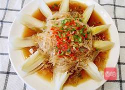 蒜蓉粉丝蒸娃娃菜的做法图解7