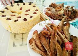 烫面玉米发糕的做法图解15