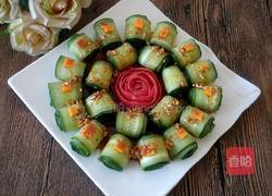 翡翠黄瓜卷的做法图解15