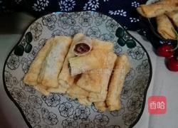 馄饨皮红豆沙春卷(年味)的做法图解9