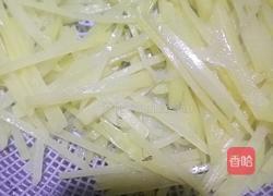 土豆丝炒肉的做法图解3