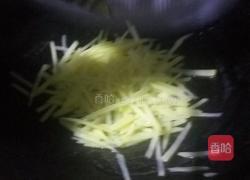 土豆丝炒肉的做法图解4