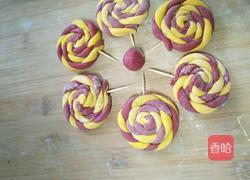 棒棒糖馒头的做法图解5