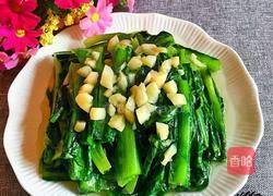 蒜香油麦菜的做法图解6
