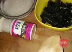 鸡肉木耳粥的做法图解1