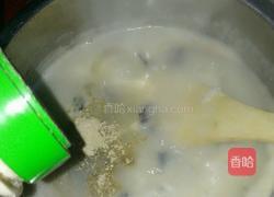 鸡肉木耳粥的做法图解7