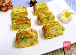 蔬菜鸡蛋卷的做法图解11