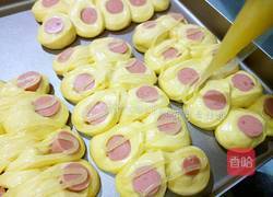 火腿肠肉松面包的做法图解18