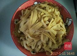 葱油干豆腐的做法图解1